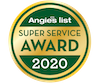 Angies List 2020 award